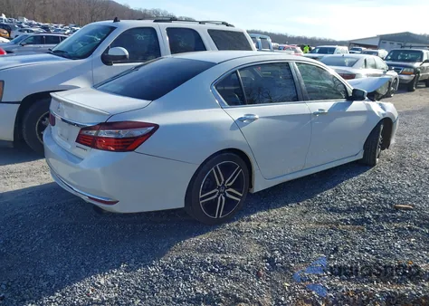 2017 Honda Accord Sport from USA, damaged, VIN 1HGCR2F5XHA287775